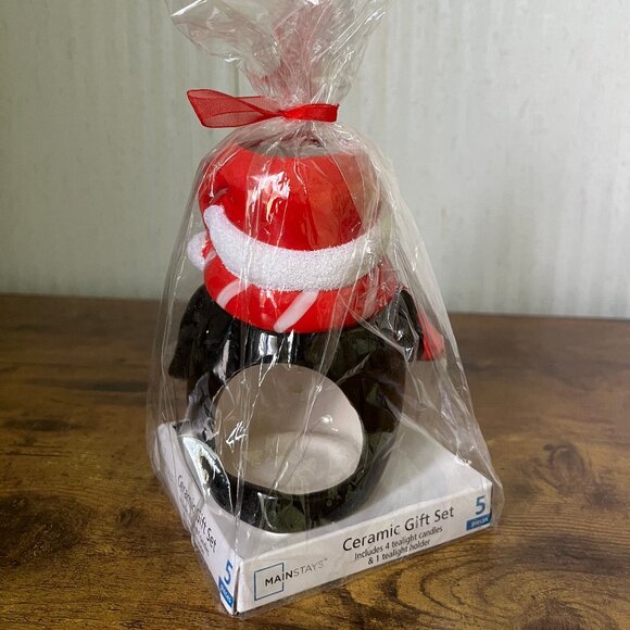 Ceramic Penguin Gift Set - Picture 3 of 8